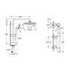Змішувач термостатичний для душу Grohe QuickFix Start Black UA303908T2 CV034630 фото 2
