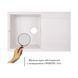 Кухонна мийка Lidz 790x495/230 WHI-01 (LIDZWHI01790495230) SD00039806 фото 2