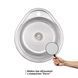 Кухонна мийка Lidz 4843 0,6 мм Decor (LIDZ484306DEC180) SD00047208 фото 6