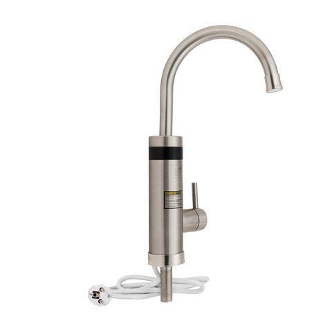 Проточный кран-водонагреватель кухонный для кухни Lidz Warm 060 LDWAR060NKS35881 Nickel SD00041983 фото