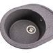 Гранитная мойка для кухни Platinum 5847 ONYX матовая (микс) 38969 фото 3