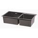 Кухонна мийка з двома чашами Qtap S7843BL 2.7/1.0 мм Black (QTS7843BRPVD10) SD00040297 фото 4