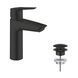 Набор смесителей 3 в 1 для ванной комнаты Grohe QuickFix Start Black UA303305RM CV034632 фото 4
