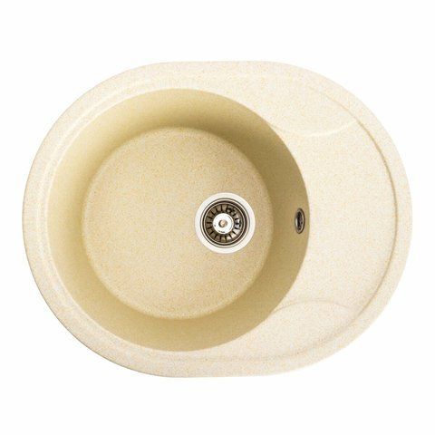 Гранитная мойка для кухни Platinum 5847 ONYX матовая (песок) 38970 фото