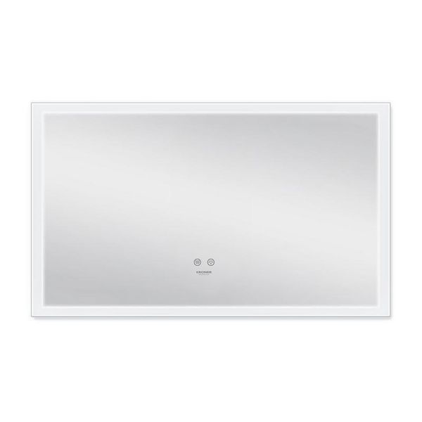 Дзеркало Kroner KRP Spiegel HR3 - 10060 з LED-підсвічуванням та антизапотіванням CV030038 фото