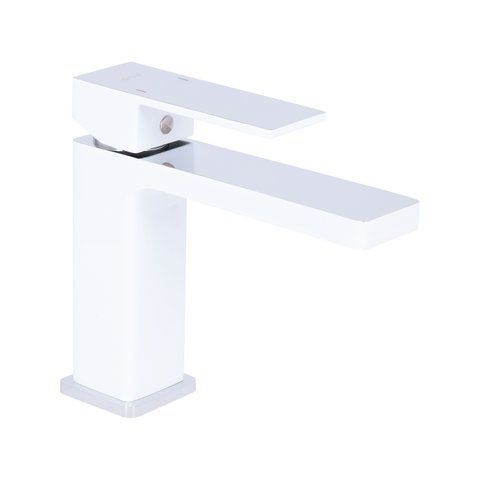 Смеситель для раковины Qtap Gemini QTGEM270CRW45675 Chrome/White SD00051799 фото
