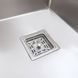 Мойка Platinum Handmade HSB 400x500x230 нержавейка (квадратный сифон 3,0/1,0) 37631 фото 6