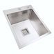 Мойка Platinum Handmade HSB 400x500x230 нержавейка (квадратный сифон 3,0/1,0) 37631 фото 3