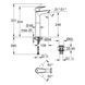 Змішувач для раковини Grohe QuickFix StartEdge XL-Size 23777001 з донним клапаном CV030592 фото 3