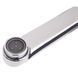 Смеситель для ванны Lidz Dominox 140 с поворотным изливом двухвентильный (c душевым гарнитуром) LDDOM140CRM35529 Chrome SD00041632 фото 3