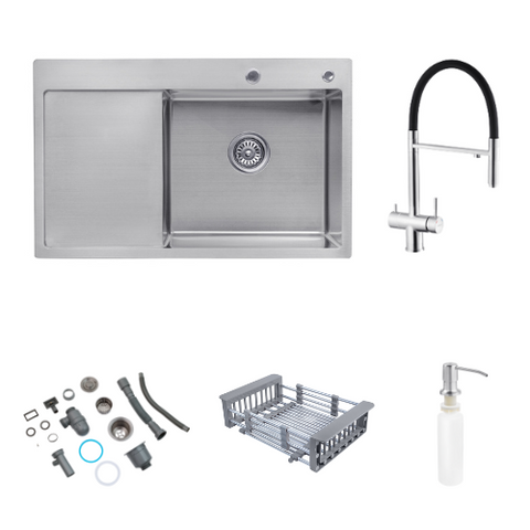 Комплект кухонной мойки KRP ES Geb&uuml;rstet - 7849RHM ST330221 фото