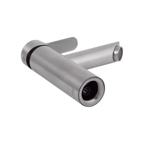 Смеситель для раковины Brinex Pure 001F низкий Nickel BRIPUR001FNKL SD00053172 фото