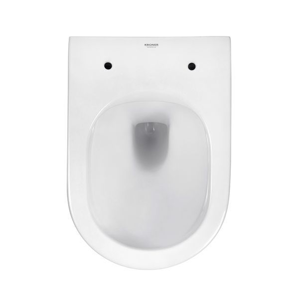 Комплект 4 в 1: Инсталяция Grohe Rapid SL 3 в 1 38772001 + Унитаз безободковый Kroner Armada WHI513636 RIMLESS с сиденьем Slim Duroplast / Soft-close / Quick relase (38772001KA513636) CV033815 фото