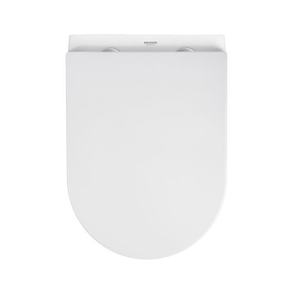Комплект 4 в 1: Инсталяция Grohe Rapid SL 3 в 1 38772001 + Унитаз безободковый Kroner Armada WHI513636 RIMLESS с сиденьем Slim Duroplast / Soft-close / Quick relase (38772001KA513636) CV033815 фото