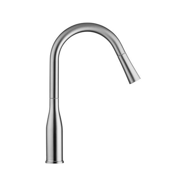 Комплект кухонної мийки Kroner KRP Geb&uuml;rstet 60х50HM ST02 nichel SL947193 фото
