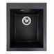 Гранітна мийка для кухні Platinum 4150 SOKIL матовий Карбон 39958 фото 1