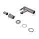 Смеситель для раковины Brinex Pure 001F низкий Nickel BRIPUR001FNKL SD00053172 фото 4