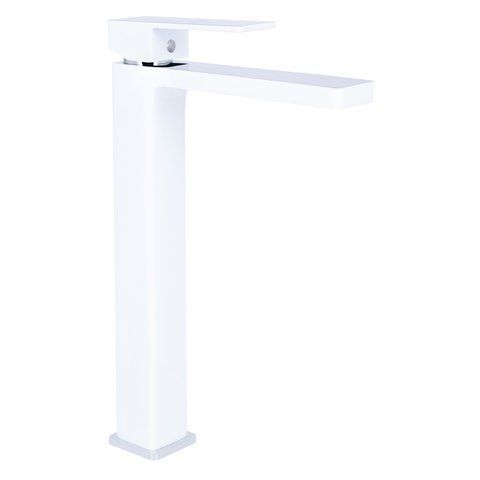 Смеситель для раковины Qtap Gemini высокий QTGEM269CRW45679 Chrome/White SD00051803 фото