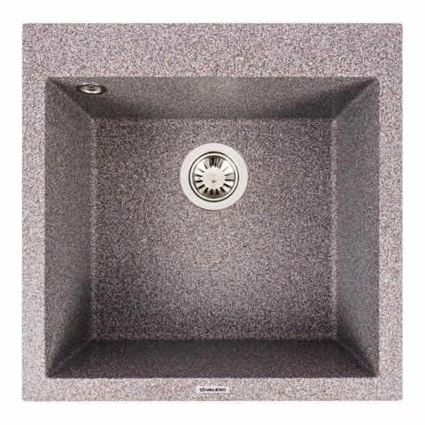 Гранитная мойка для кухни Platinum GALAX 5050 матовая Микс 51320 фото
