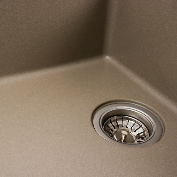 Гранитная мойка для кухни Platinum 7850 ROMA матовый Титан 40394 фото