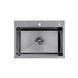 Комплект кухонної мийки KRP Schwarze - 5843HM PVD ST044320 фото 2