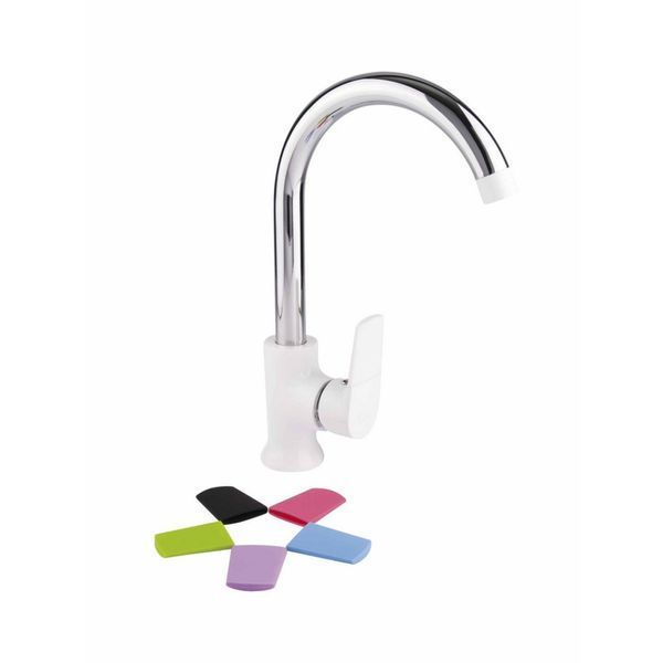 Смеситель для кухни Qtap Polaris WHI 007F SD00030351 фото
