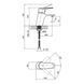 Смеситель для раковины Lidz Gloria 001F (k35) LDGLO001FCRM35116 Chrome SD00041220 фото 4