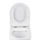 Комплект 4 в 1: Инсталляция Grohe Rapid SL 3 в 1 38772001 + Унитаз безободковый Kroner Harz WHI493736 RIMLESS с сиденьем Slim Duroplast / Soft-close / Quick relase KH493736WHIR (38772001KH493736) CV033817 фото 7