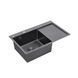 Комплект кухонной мойки KRP Schwarze - 7849LHM PVD ST042380 фото 5