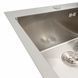 Кухонная мойка 50*50 нержавейка DECOR Platinum Handmade (сифон круглый, 3,0/0,8) 45919 фото 4