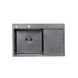 Комплект кухонной мойки KRP Schwarze - 7849LHM PVD ST042380 фото 2
