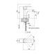Смеситель для биде Qtap Lipno QTLIPNO2023101G Graphite SD00044009 фото 2