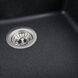 Гранітна мийка для кухні Platinum 5852 VESTA матовий Карбон 39965 фото 5
